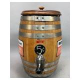 Richardson Root Beer Barrel Soda Dispenser