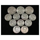 Bicentennial Ike and Kennedy Coins