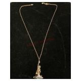 Art Deco 1928 Brand Necklace