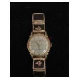 Bulova Self Winding Masonic Wrist Watch