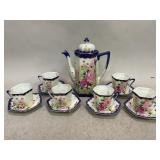 Hand Painted Nippon Tea Set