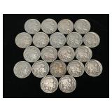 Indian Head Buffalo Nickels