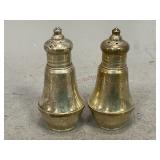 Sterling Weighted Salt and Pepper Shakers
