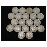 Indian Head Buffalo Nickels