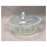 Vintage Fry Oven Glass Opalescent Casserole Dish