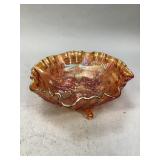 Imperial Glass "Lustre Rose" Footed Bowl