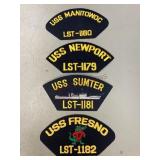 LST, USN Patches