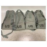 Four Unissued Molle Hydration System Carriers