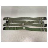 Four Medium Quilt Release GI Pistol Belts
