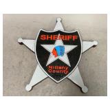 Nittany County Texas Sheriff Plaque