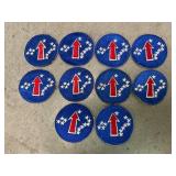 WWII US Army Pacific Command Patches