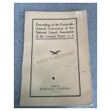 1912 National Guard Association Convention Book