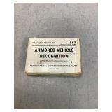 Armored Vehicle ID Cards- 1977