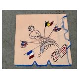 WWII Allied Powers Urinating on Nazi Flag