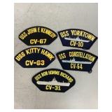 USN Patches - Carriers