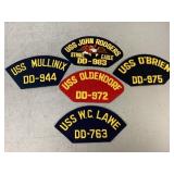 USN Patches Destroyers