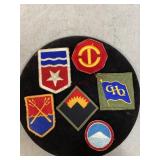 WWII Shoulder Insignia-Commands