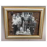 Framed Photo of G.S. Patton and Staff