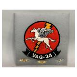 Large Mounted Naval Squadron Patch