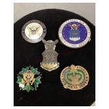 Assorted Military Breast Badges