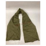 Vietnam Era OD Green Winter Scarf