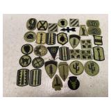 Subdued Army Insignias