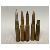 .50 Caliber Fired Rounds