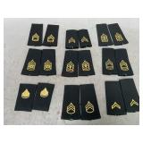 U.S. Army NCO Shoulder Boards
