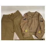 WWII US Army Enlisted IKE Jacket & Pants