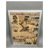 Assorted Newspaper Clippings from WWII