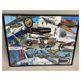 Framed German Luftwaffe Insignia