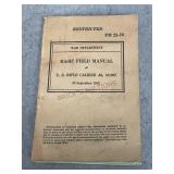 U.S. War Department Basic Field Manual