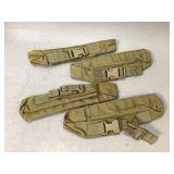 Four USMC Molle Flare Pouches