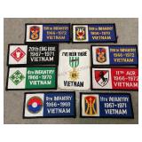 Assorted Vietnam Veteran Patches