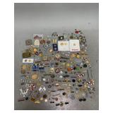 Assorted Pins and Insignias from Around the World