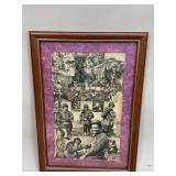 Framed GI Picture Collage
