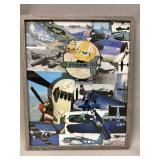 Framed USS Rendova Squadron