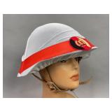 East German Combat Helmet with MP Cover