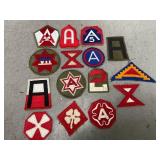 WWII US Army Patches