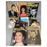 Selection of JFK Magazines 1963-1968
