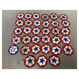 Large Lot of US Army Service Force Patches WWII