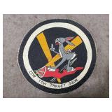 WWII AAC 22nd Tow Target Squadron Patch on Canvas