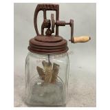 Dazey Glass Butter Churn