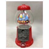 Vintage Metal & Glass GumBall Machine