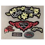 Assorted Female Motorcycle Patches
