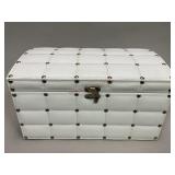 Decorative White Chest