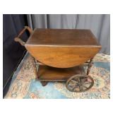Walnut Tea Cart