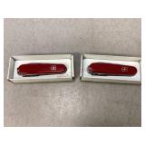 Two Swiss Army Knives