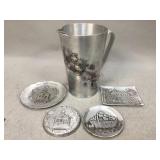 Assorted Wendell August Forge Home Decor