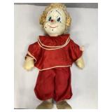 Vintage Musical Clown Doll